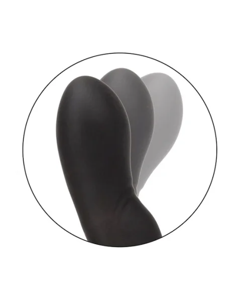 Eclipse Silicone Wireless Rocking P-spot Probe - Black - 4.5 Inch