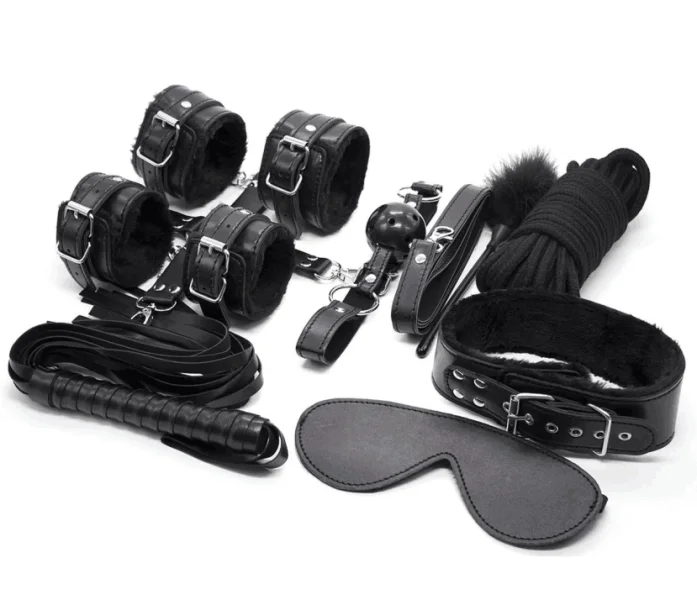 Please Master 10 pc Luxury Bondage Kit