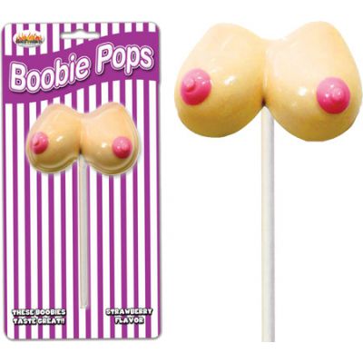 Boobie Pops Candy Strawberry