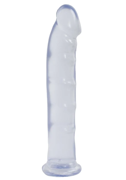 Jelly Jewel Dong with Suction Cup - Diamond