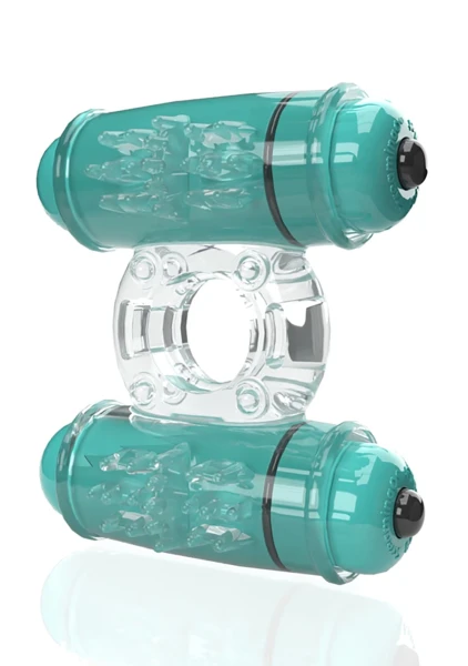 4B Double Wammy Vibrating Ring