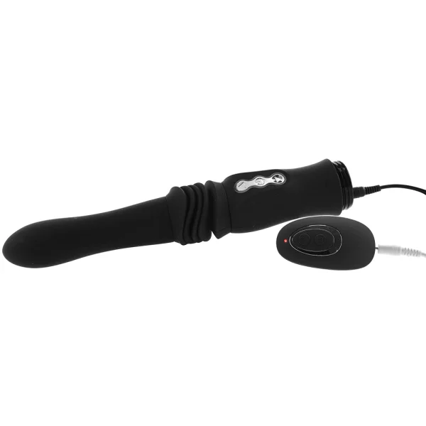 Maia Max Silicone Vibrating, Thrusting Dildo with Suction Cup & Remote Control