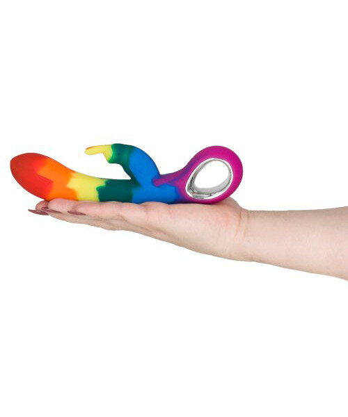 Bondara Pride Luxury Rainbow Rabbit Vibrator — image 6 of 6