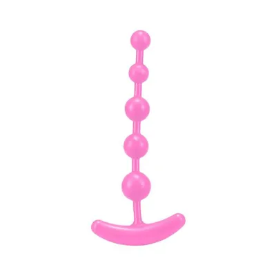 Pure Anal Bead Chain Pink 7 Inch