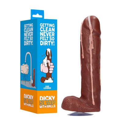 S Line Dicky Soap With Balls Cum Covered