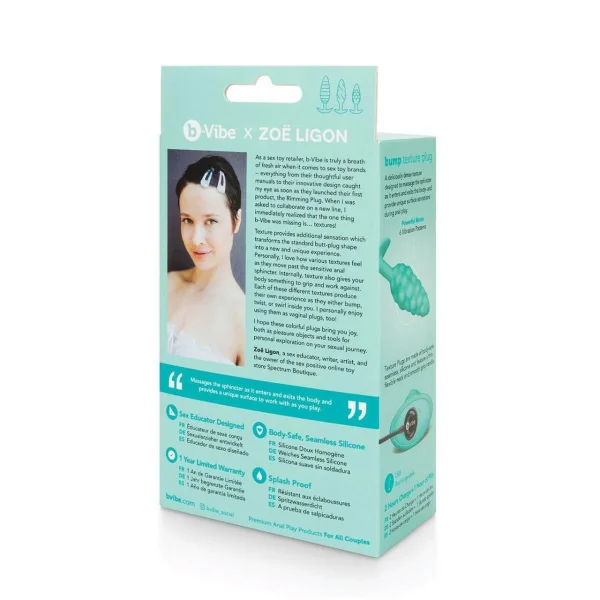 b-Vibe Texture Vibrating Anal Plug — image 25 of 25