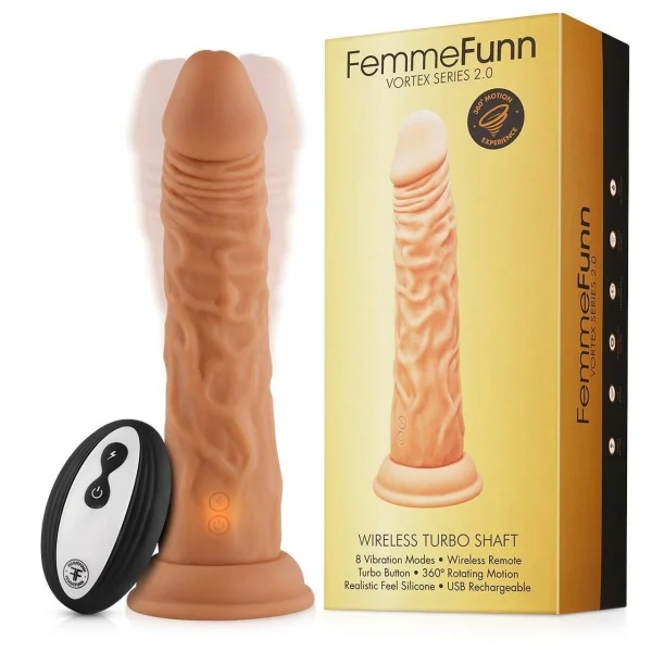 Femme Funn Turbo Shaft 2.0 Remote Controlled Rotating Dildo