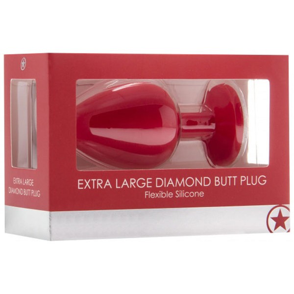 Extra Large Diamond Butt Plug