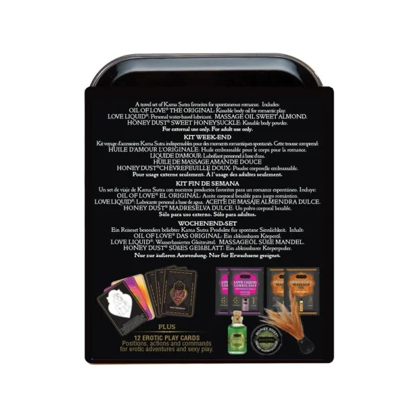 Kama Sutra Weekender Kit In A Tin The Original