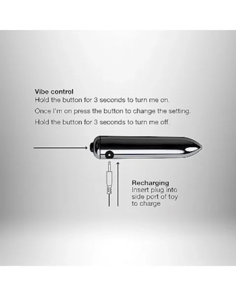 Big Boy Intense P-spot Vibrator - Black - 5.7 Inch