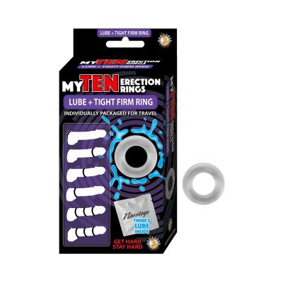 My Ten Erection Rings Clear