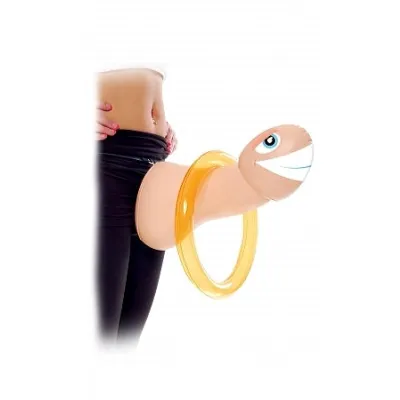 Mr Party Pecker Inflatable Strap On Ring Toss Game
