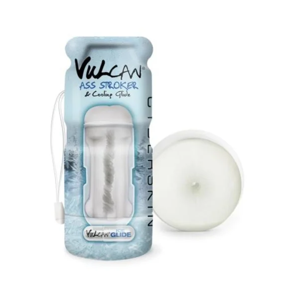 CyberSkin Vulcan Ass Stroker w/Cooling Glide Frost