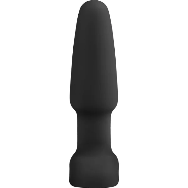 b-Vibe Rimming Plug 2 - Waterproof Remote Control Vibrating Anal Toy - Black