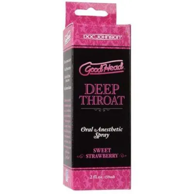 Good Head Deep Throat Spray Sweet Strawberry