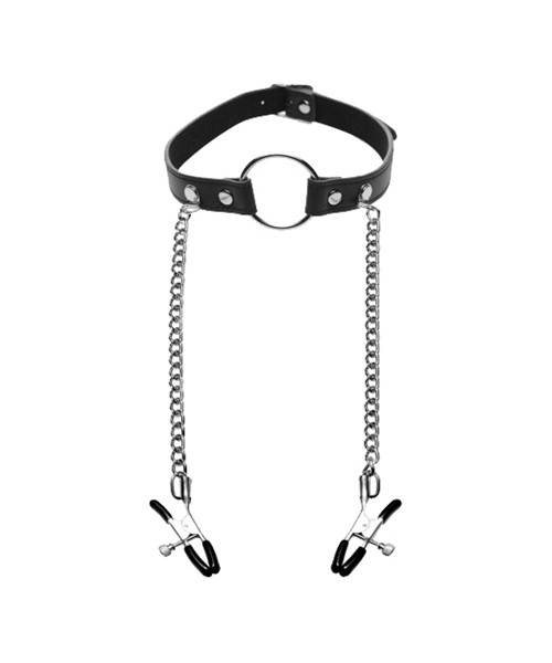 Seize O-Ring Gag With Nipple Clamps — image 4 of 4