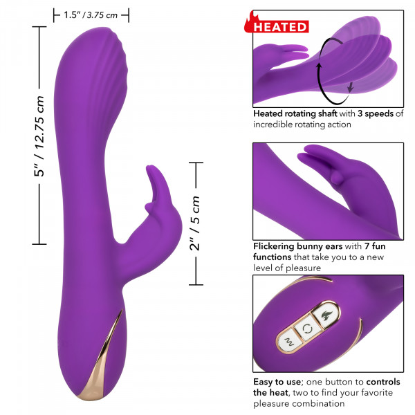 Jack Rabbit Heated Rotating G-spot Rabbit Vibrator