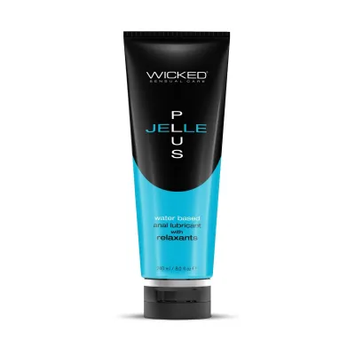 Aqua Jelle Plus Anal Lubricant With Relaxants 8 Oz