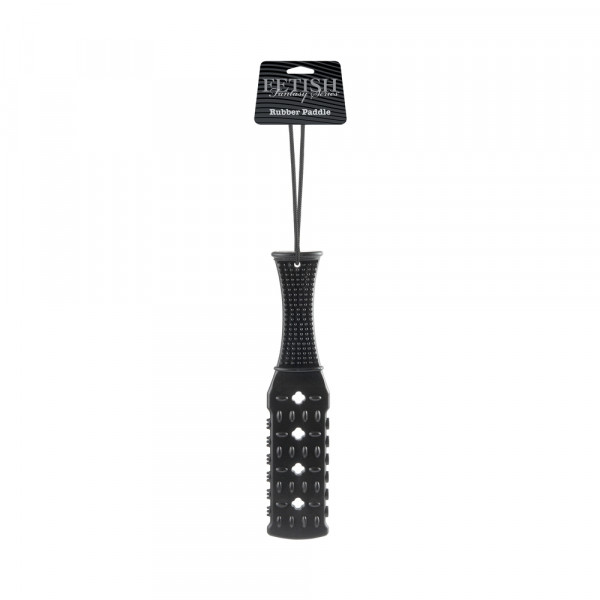 Fetish Fantasy Limited Edition Rubber Paddle Black
