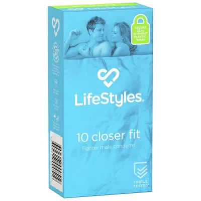 Lifestyles Closer Fit Condoms 10 Pack