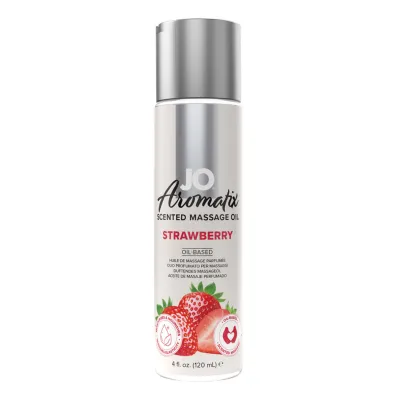 Jo Aromatix Strawberry Scented Massage Oil