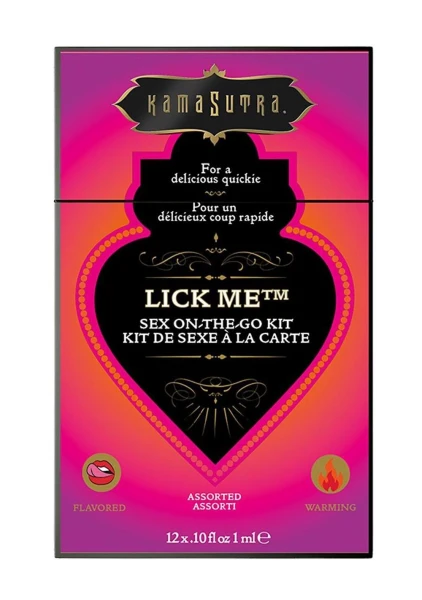 Kama Sutra Sex To Go Lick Me Packet Set