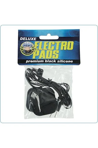 Zeus Black Adhesive Pads Pair