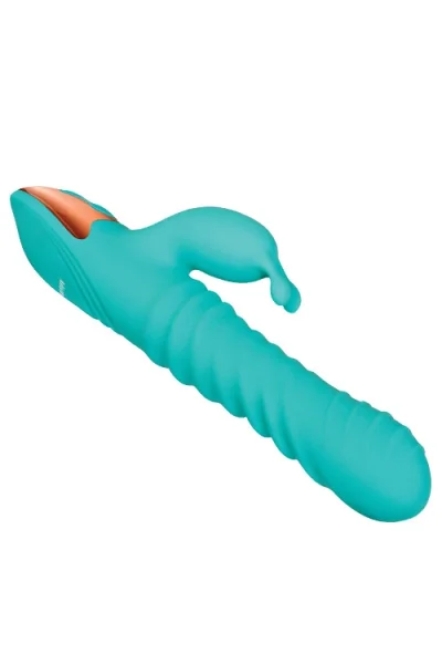 Adam and Eve 9.3" Heat Me Up Warming & Thrusting Rabbit Vibrator