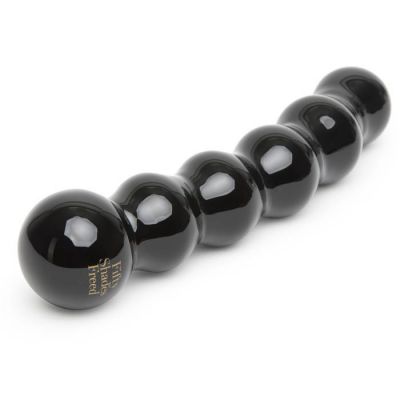 Its Divine Glass Beaded Dildo