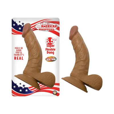 American Mini Whoppers Curved Balls Dong 6 5 Inch