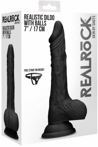 7'' Realistic Cock + Balls