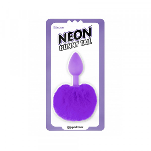 Neon bunny tail