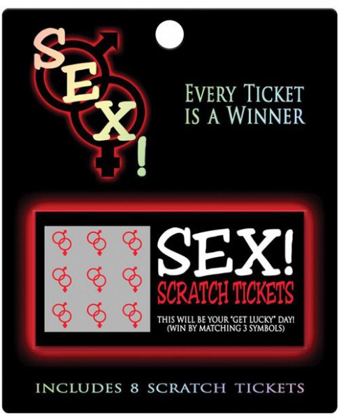 Kheper Games Sex! Scratch Tickets