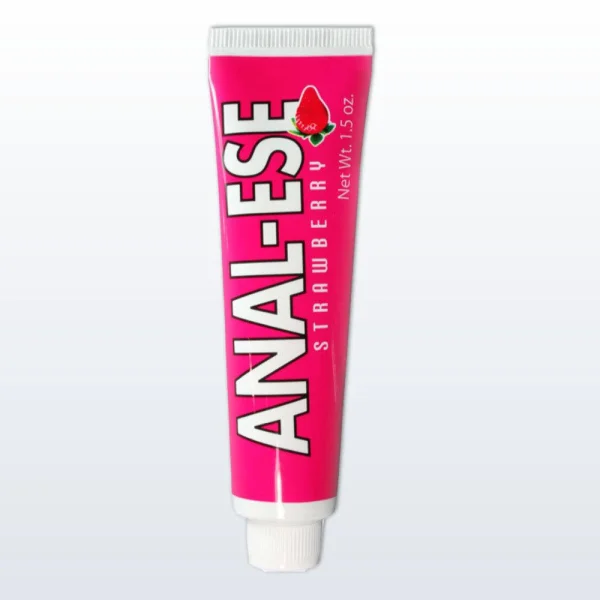 Anal-Ese Strawberry Numbing Anal Lubricant | 0.5 Oz (15ml)