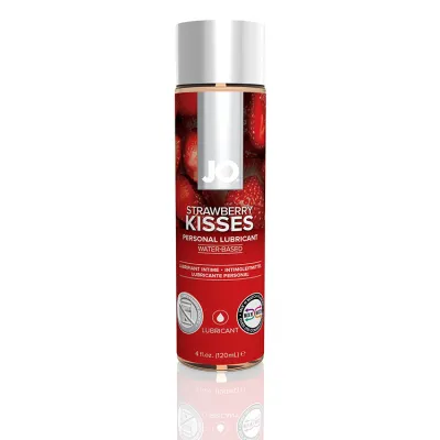 JO Strawberry Kiss H2o Flavoured Lubricant 120ml