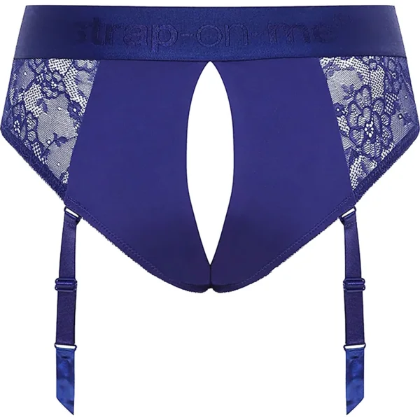 Strap-on-Me Royal Blue Lingerie Diva Strap-On Harness - XX-Large