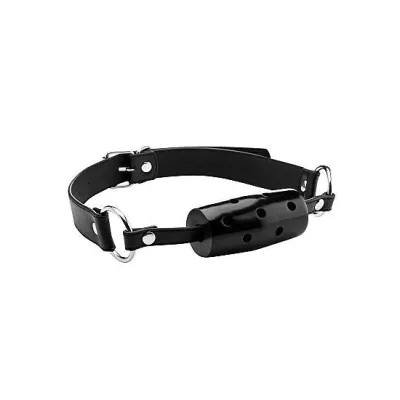 Ouch Cylinder Gag Black O S