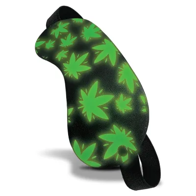 Stoner Vibes Chronic Collection Glow in the Dark Blindfold