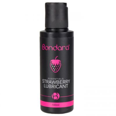 Bondara Strawberry Flavoured Lubricant 100ml