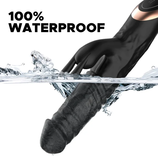 Bato Plus Veined Thrusting & Vibrating Rabbit Machine