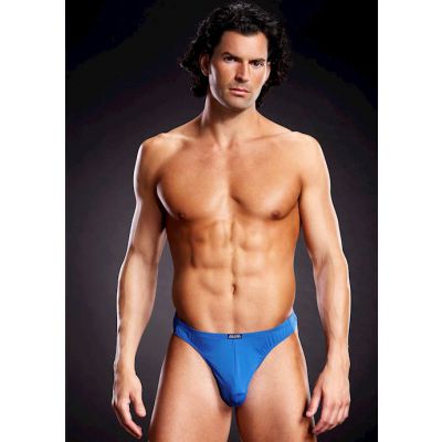 Performance Microfiber Thong Blue Sm