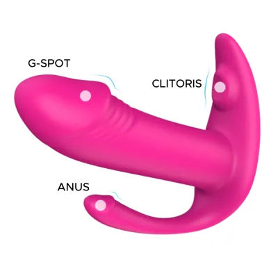 Aise Triple Stimulation Hands Free Wearable Vibe
