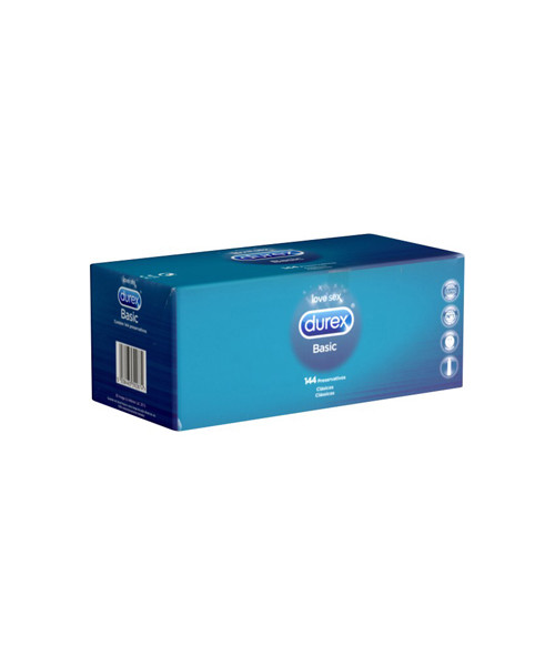 Durex Natural (Basic) Condoms - 144 pcs.