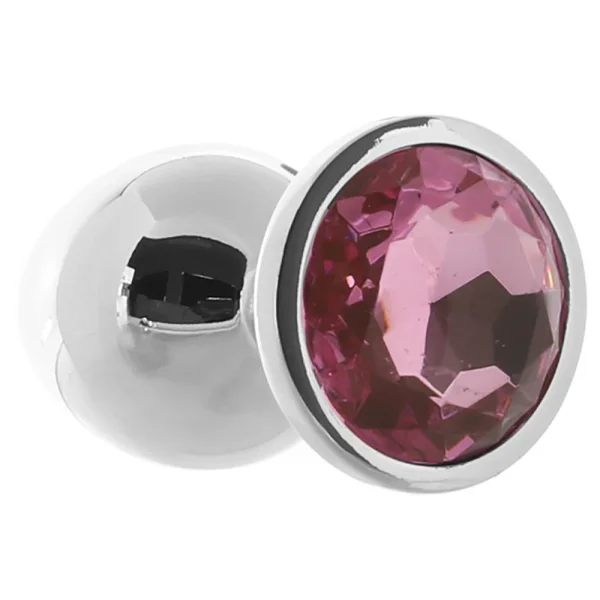 Adam & Eve Pink Heart Gem Anal Plug Set