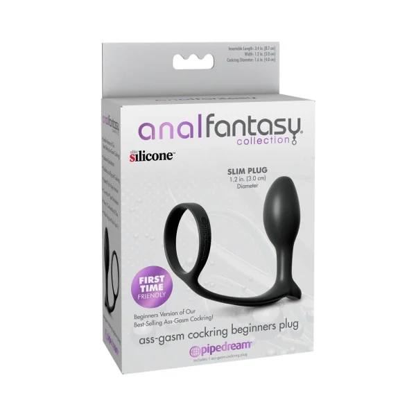 Anal Fantasy Ass Gasm Cock Ring, Beginners Plug — image 9 of 17