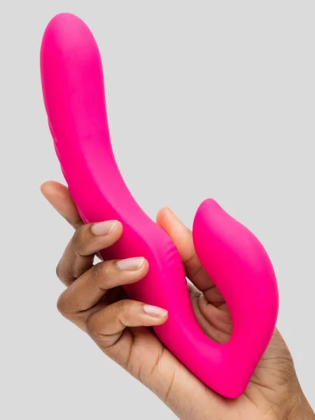 Lovehoney Double Down Rechargeable Remote Control Vibrating Strapless Strap-On