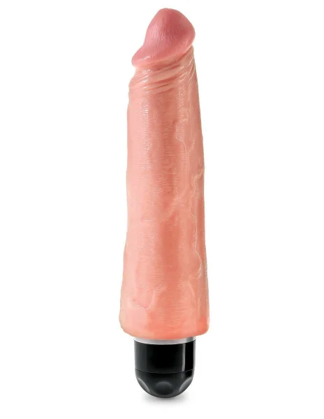 King Cock 8 in. Vibrating Stiffy
