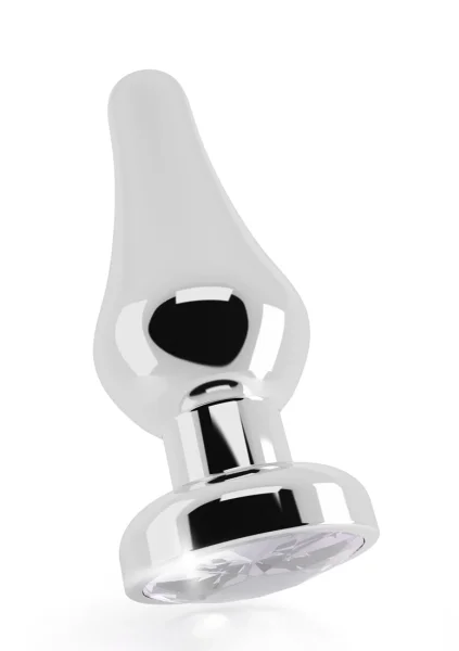 Rich R6 - Silver Plug - 4.5 Inch - Clear Sapphire