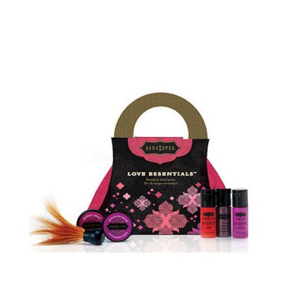 Kama Sutra Love Essentials Romantic Travel Purse Pink