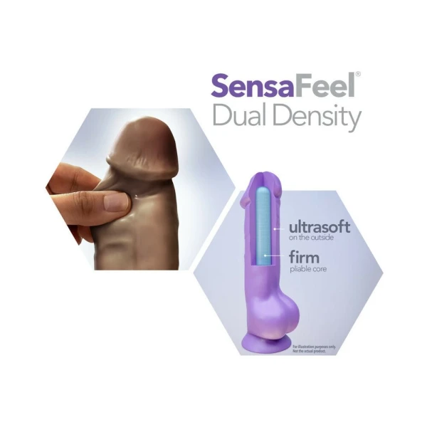 Au Naturel Mister Perfect Chocolate Brown Dildo